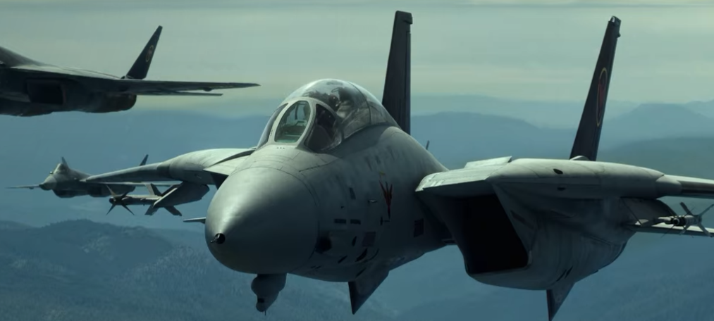 탑건2 에 등장한 F-14 톰캣