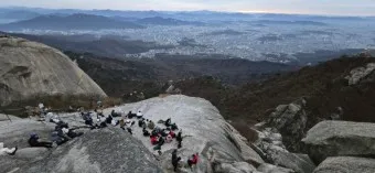 북한산 등산코스 국립공원 둘레길 숨은벽_20