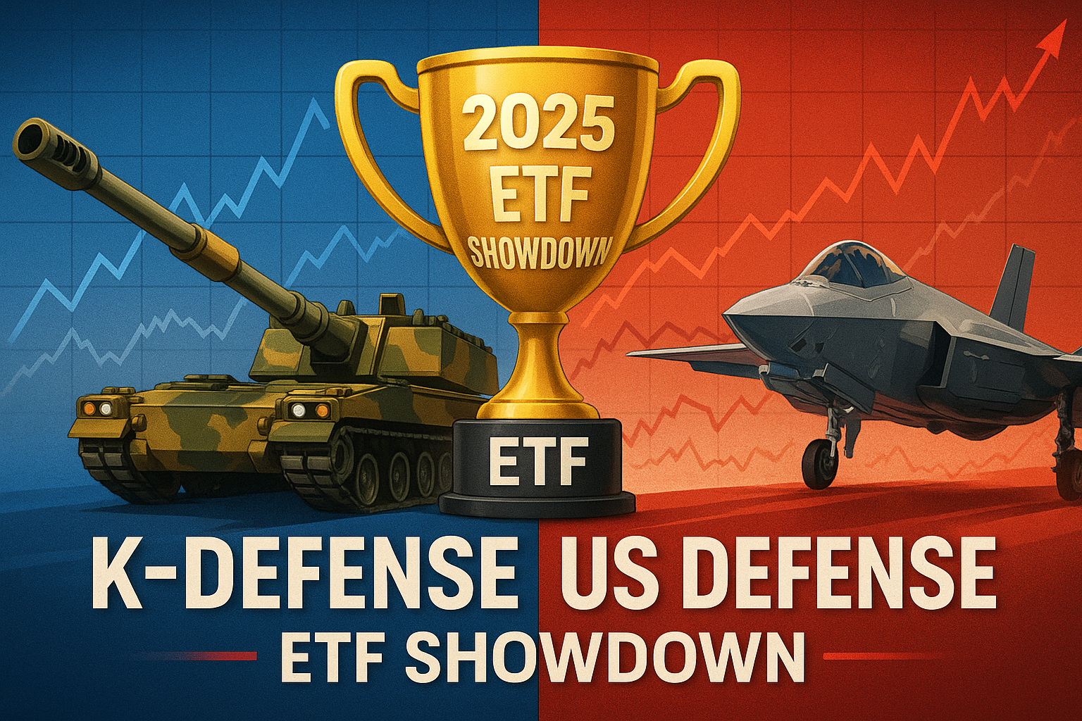 K-방산 ETF vs 美 방산 ETF 수익률 대결: 2025년 투자 전쟁의 승자는?