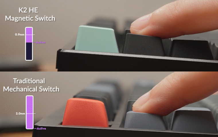 키크론 Q6 HE 키압