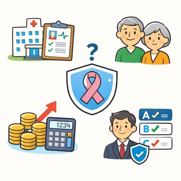 암보험 보장금액과 최대보장금액 기준을 설명하는 이미지12