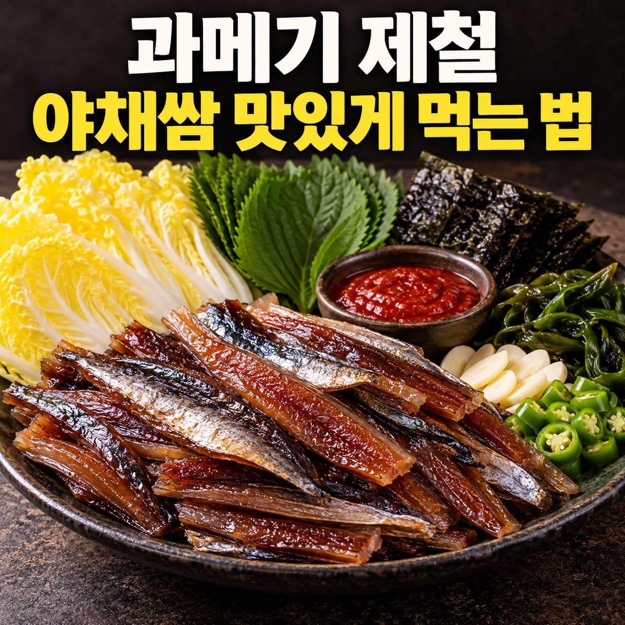 과매기 먹는 법