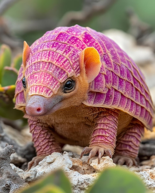 세계적 희귀동물 ‘핑크 페어리 아르마딜로’의 생태와 살아남기 위한 은둔 전략