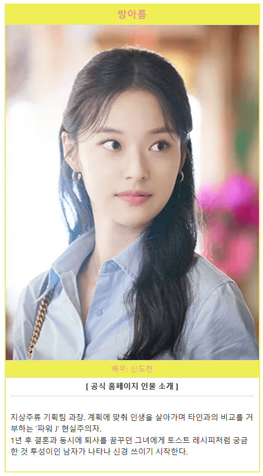 <취하는 로맨스> 정보 숨겨진 메시지와 캐릭터 분석