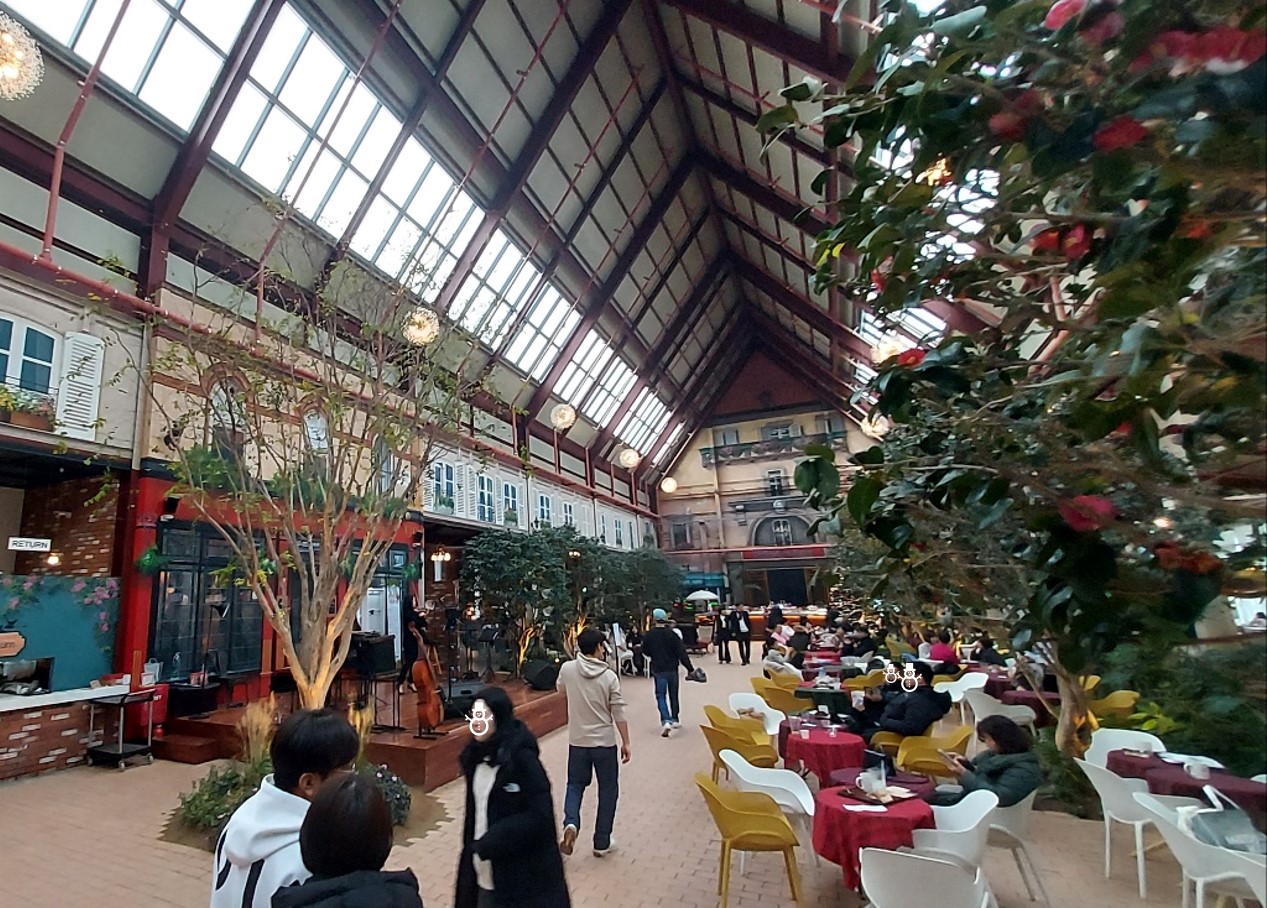 눈썰매 카페 파주 뮌스터담