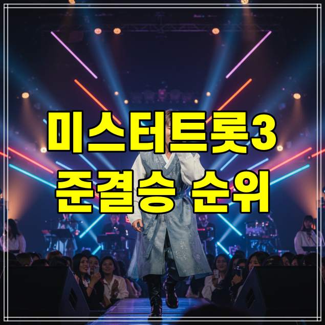 미스터트롯3 준결승 투표 방법