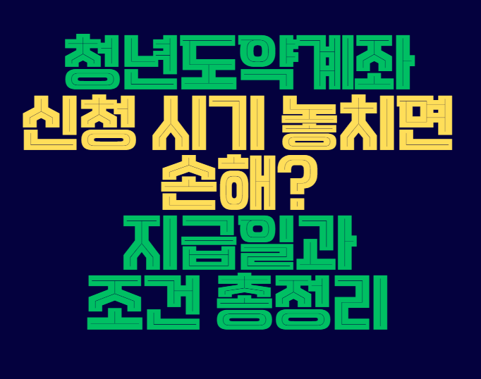 청년도약계좌
