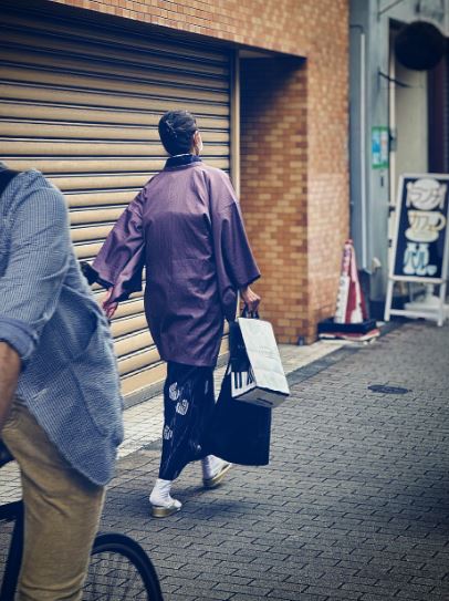 일본 패션 스타일 예시 사진