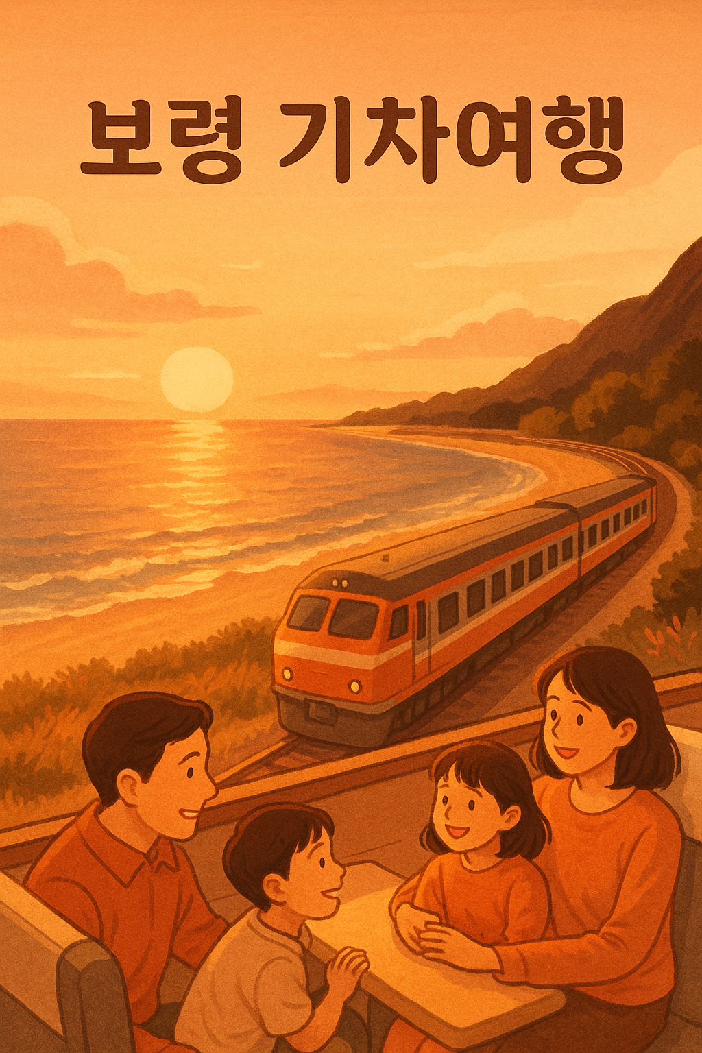 보령 기차 당일여행 대천해수욕장 스카이바이크 관련사진