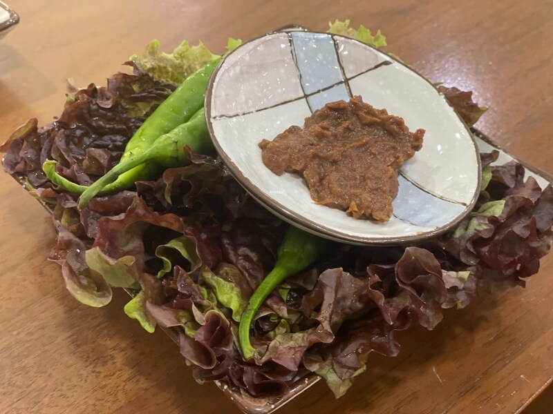 화성 정남 보통저수지 맛집 광복동 한정식 - 쌈 야채