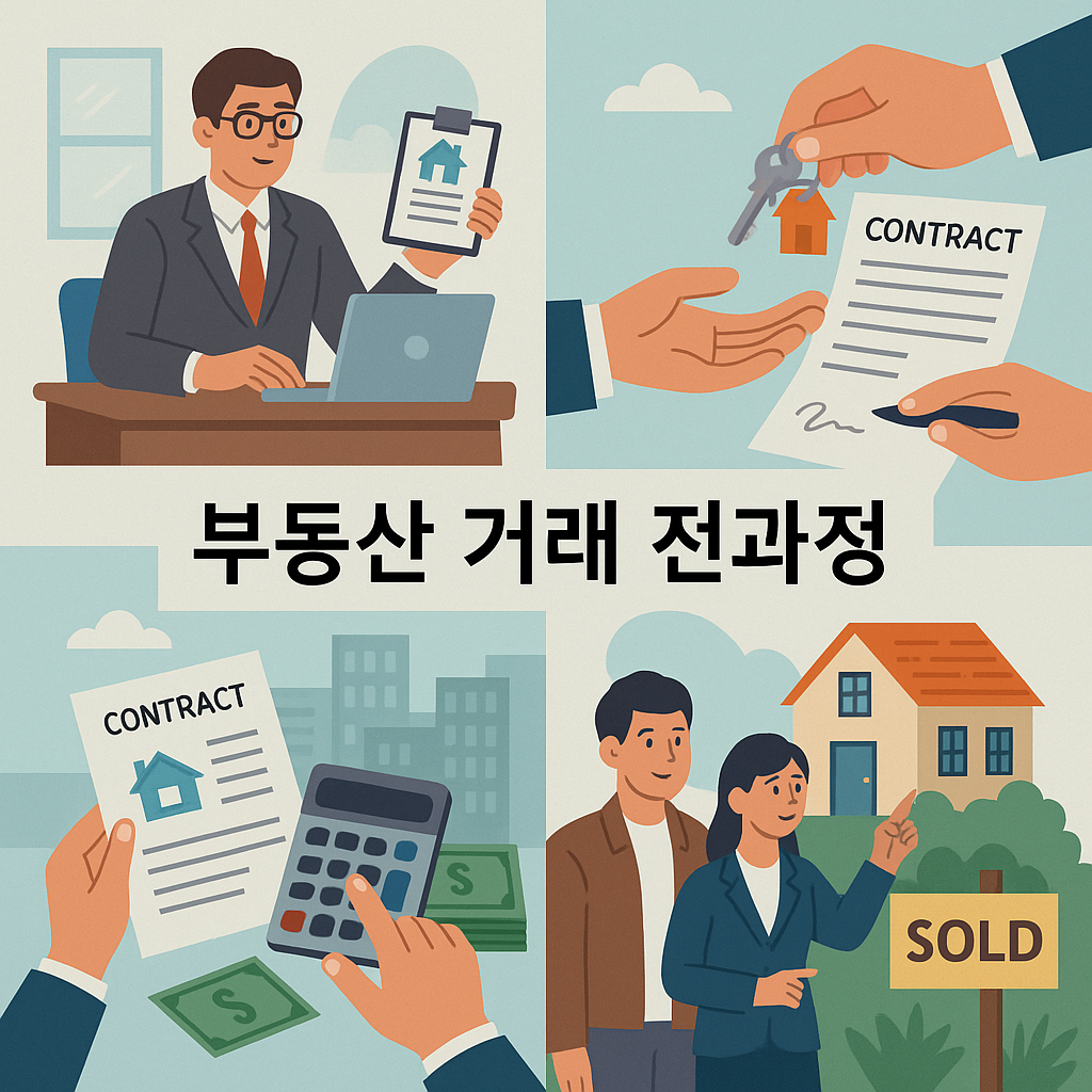 부동산 거래 전과정 ❘ 계약부터 등기까지 실전 절차와 서류