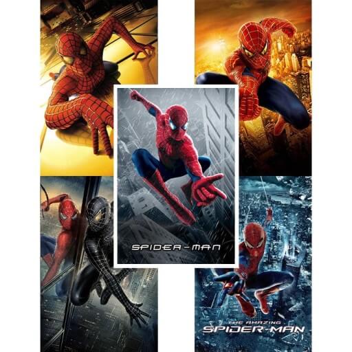 스파이더맨 시리즈 영화 포스터