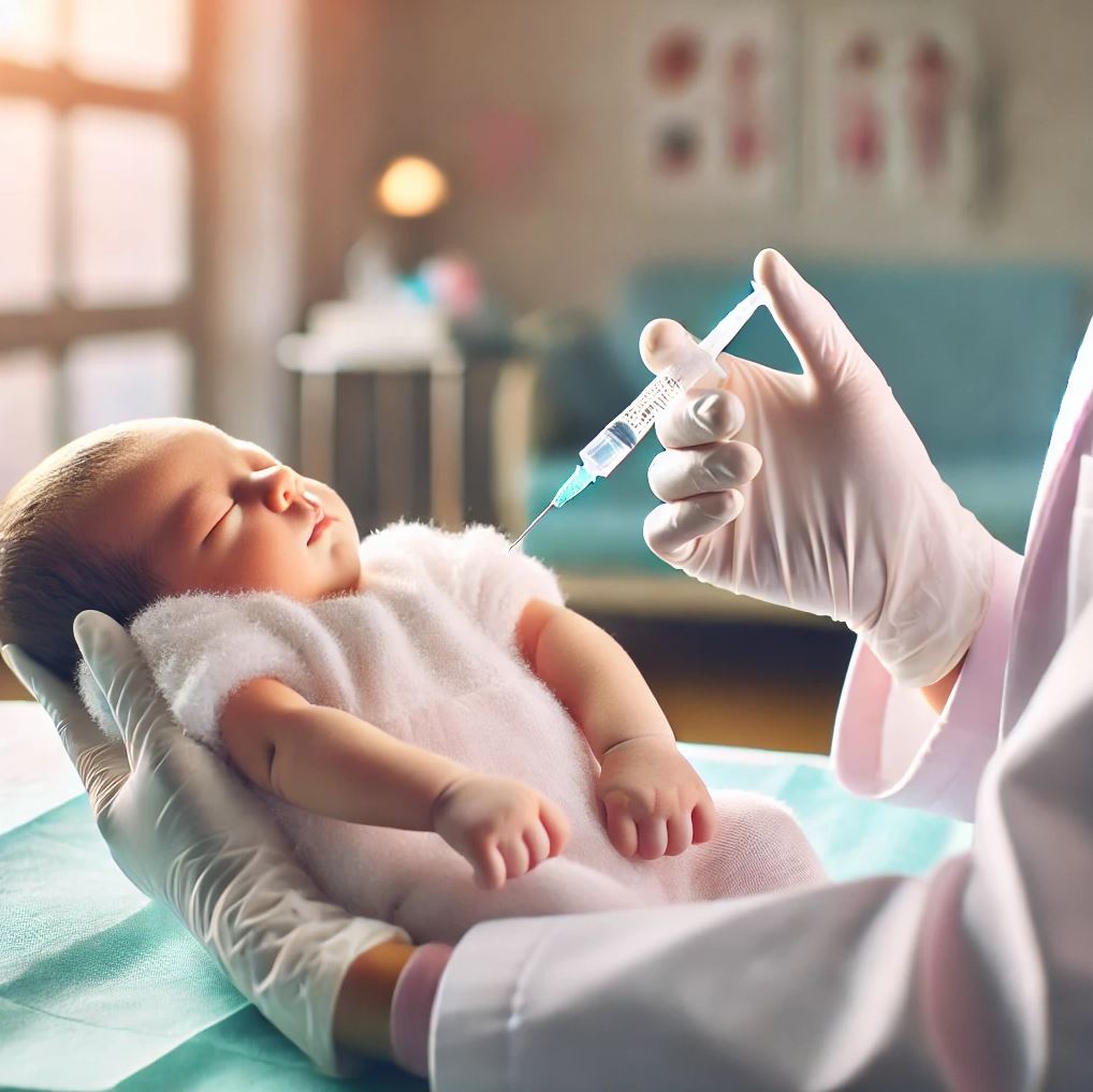 신생아 예방접종 이미지