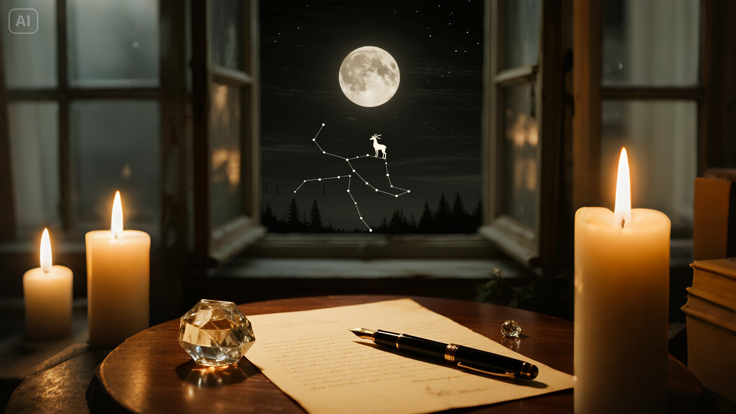 염소자리 만월 의식, 현실로 이루어지는 소원 작성