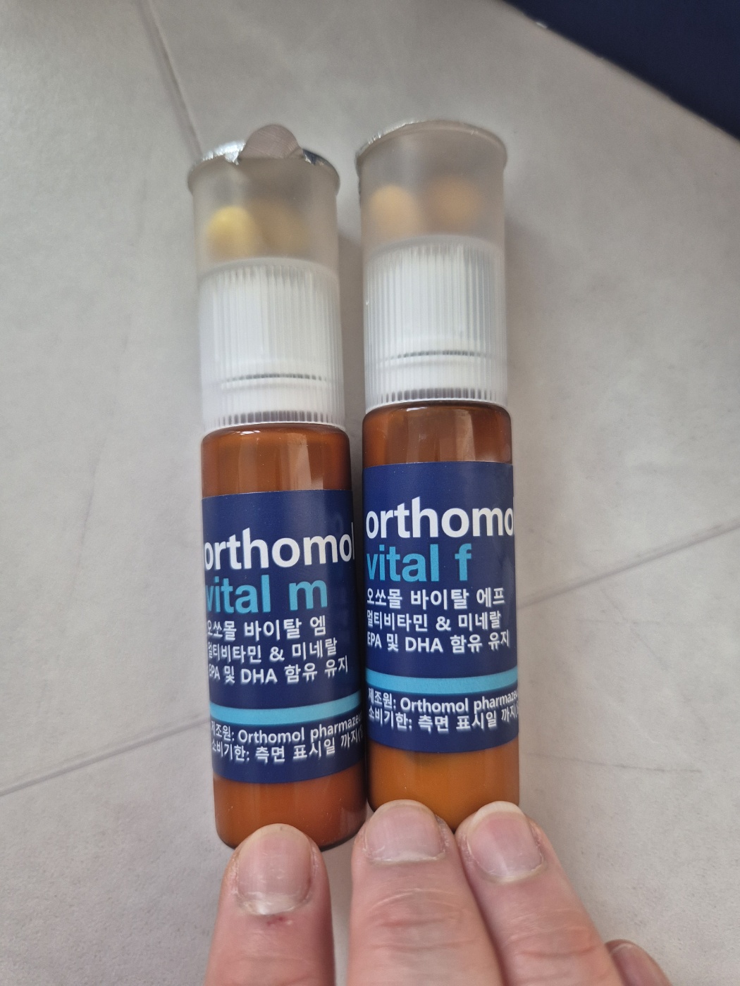 오쏘몰 바이탈 비타민 m, 바이탈 비타민f