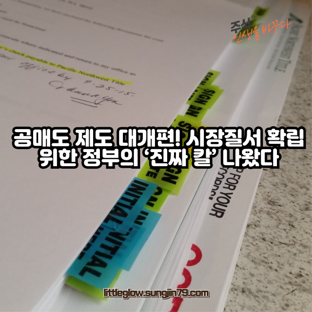 🚨공매도 제도 대개편! 시장질서 확립 위한 정부의 ‘진짜 칼’ 나왔다