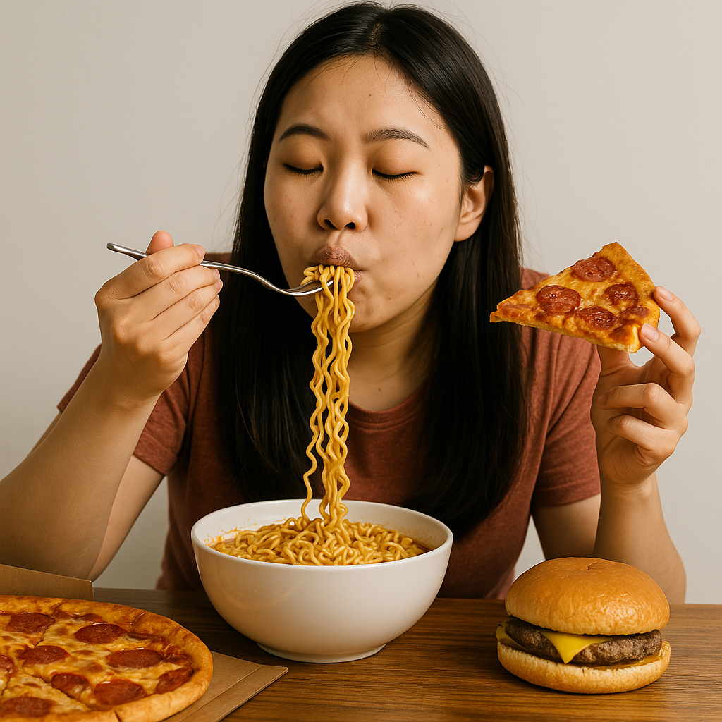 염증을 악화시키는 식습관 사진