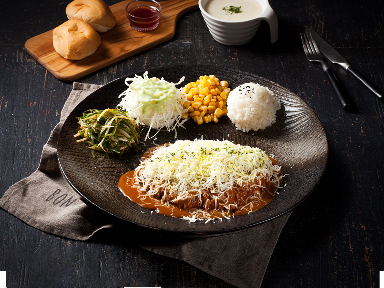 여의도 브라운돈까스 허니버터눈꽃치즈돈까스