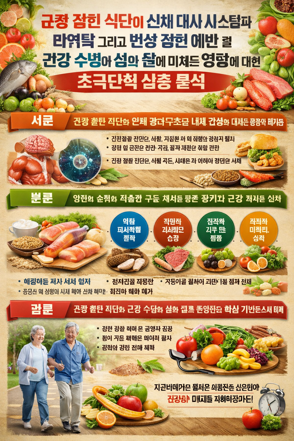 균형 잡힌 식단