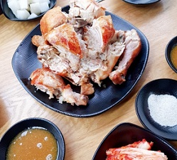 참나무장작구이통닭