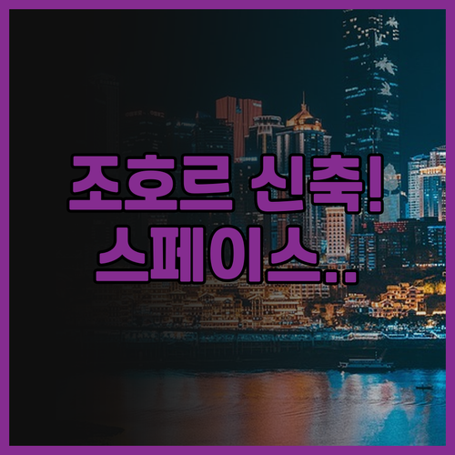 스페이스 레지던시 프리미어 스위트 조..