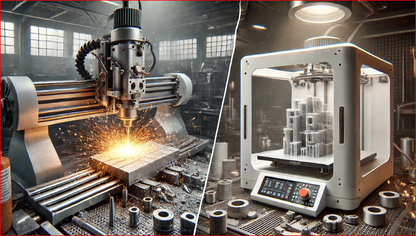 조각기 vs 3D 프린터