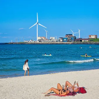 제주 월정리 해변 감성 여행지 카페 거리 소개_16