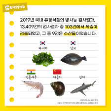 수산물 방사능 검사 