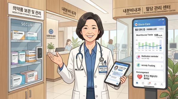 당뇨병 관리 _ 모니터링과 약물 투여