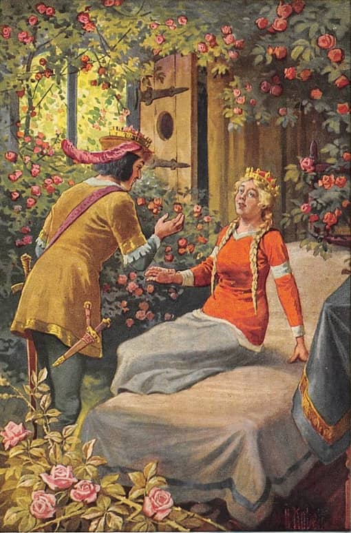 오토 쿠벨 (1868 - 1951) 잠자는 숲 속의 미녀