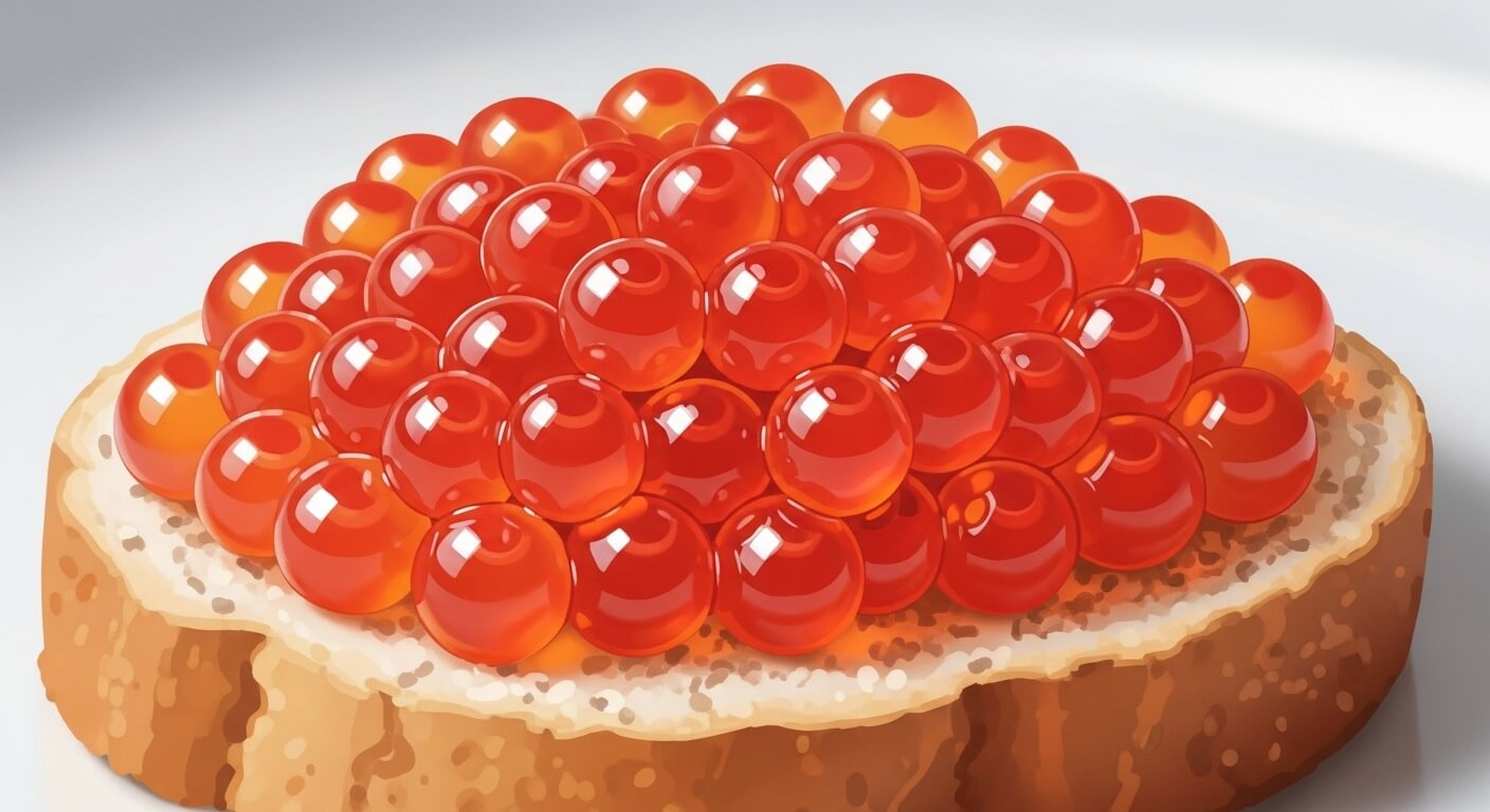 연어알: 대중성과 영양을 겸비한 붉은 이크라