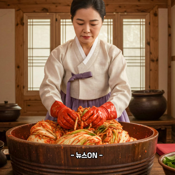 김장김치 40kg 양념 비율