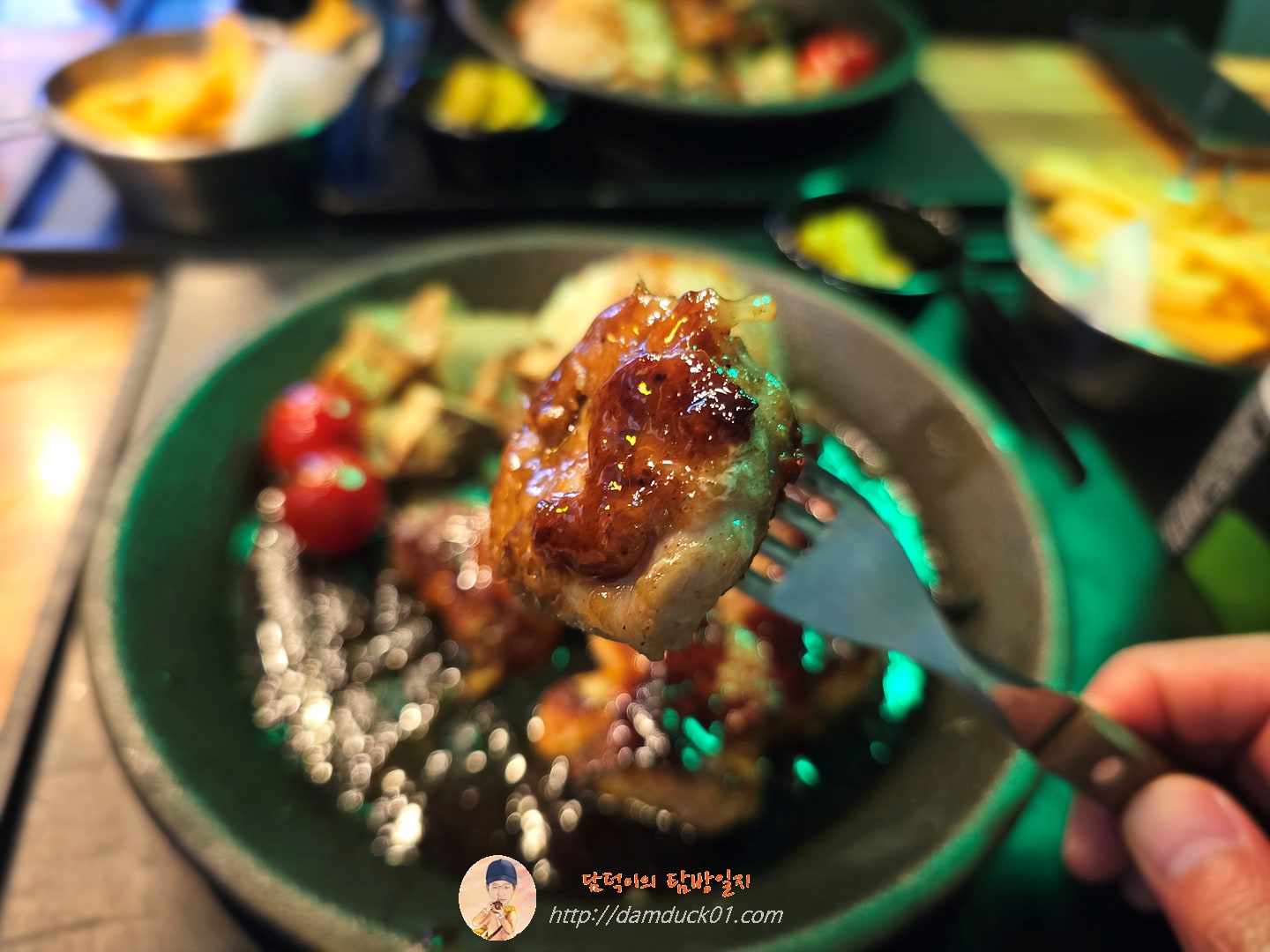 그릴 치킨 스테이크