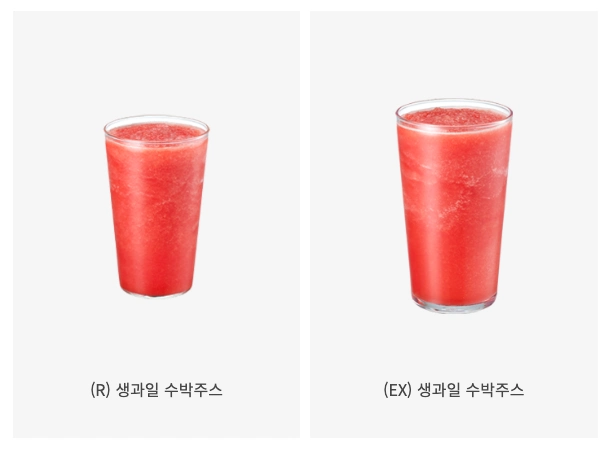 이디야 수박주스 칼로리