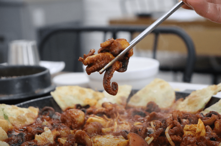 하양 맛집 &quot;하양용두철판쭈꾸미&quot; 음식사진