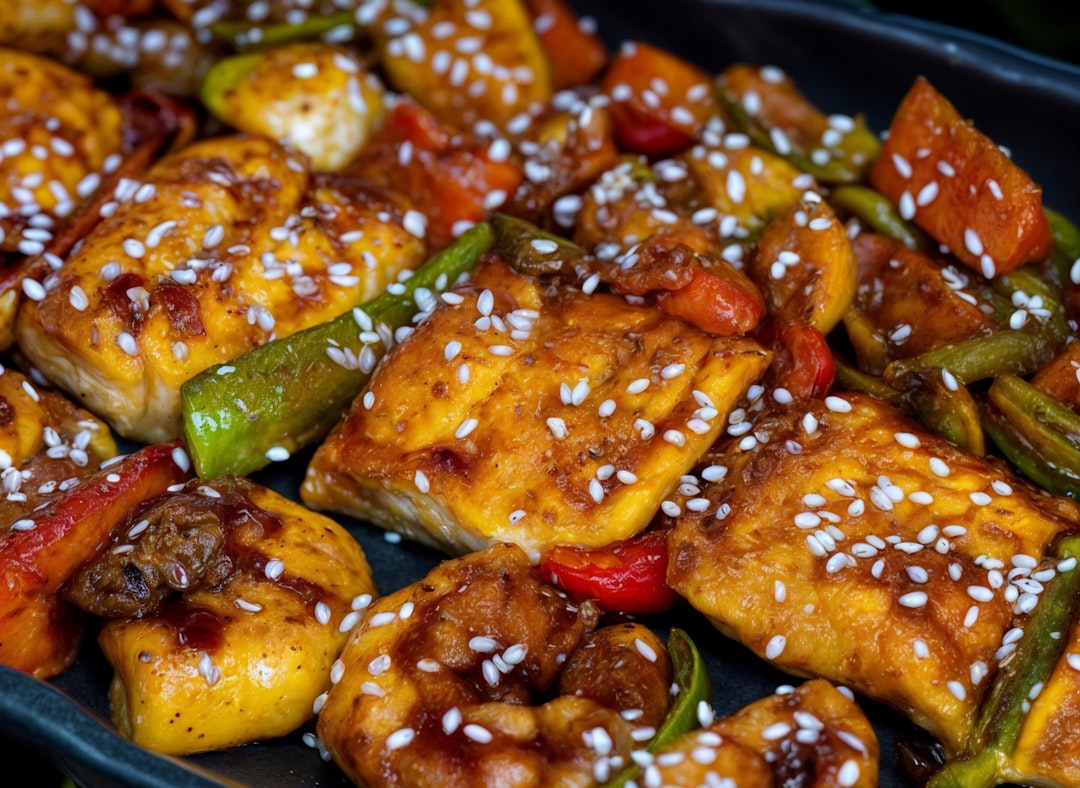 Grilled shrimp.