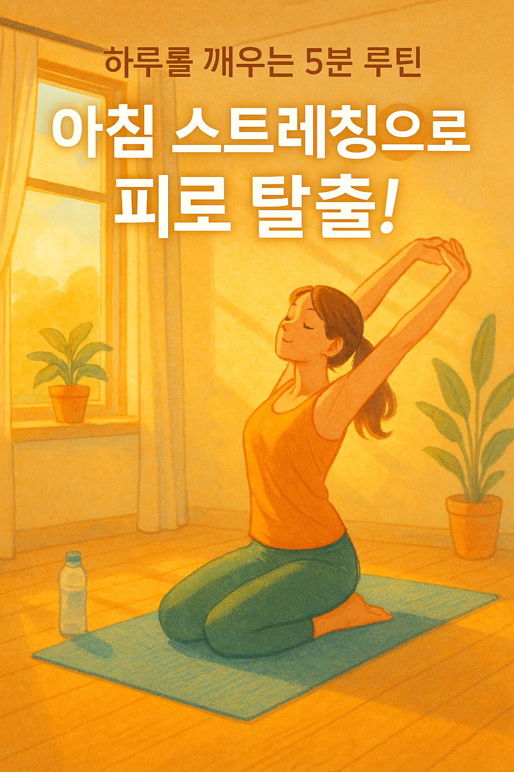 아침 스트레칭으로 피로 잡는 방법 5가지