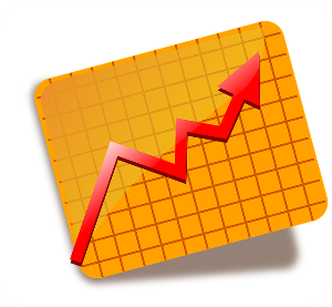 주식(성장) 그래프 이미지