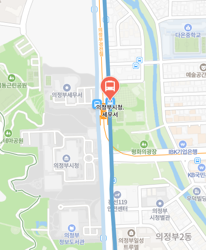 7200번 버스 노선도