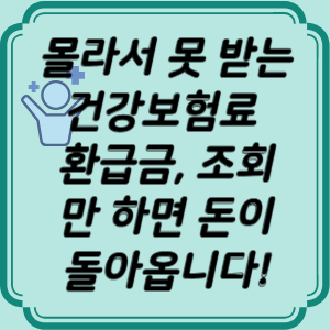 건강보험료 환급금