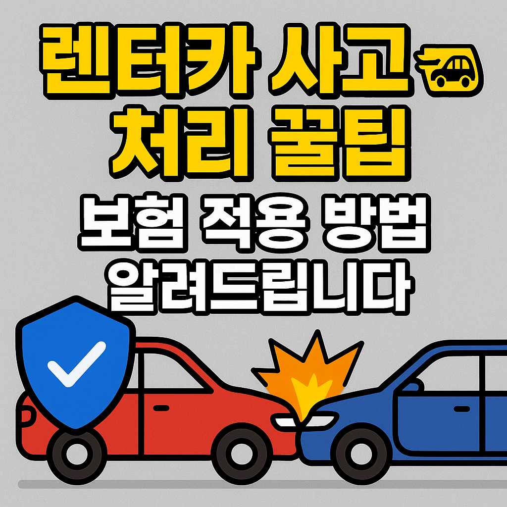 렌터카 사고