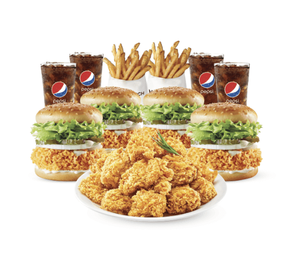 맘스터치 패밀리세트