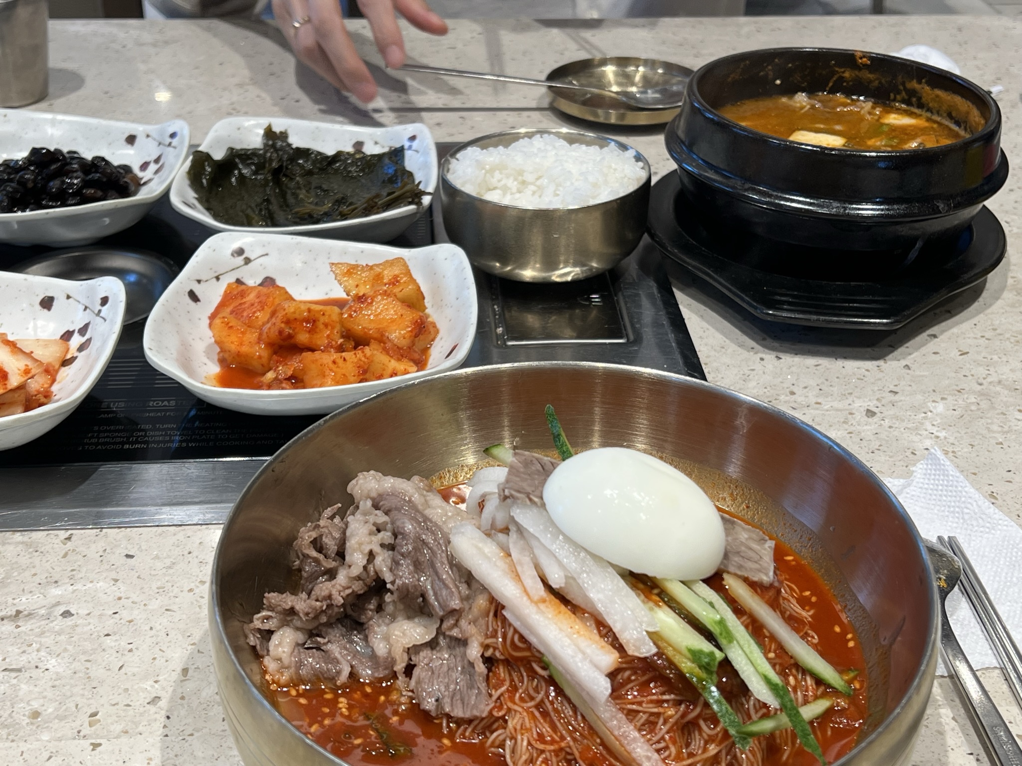 진도-진도쏠비치-그릴하우스-고기-냉면