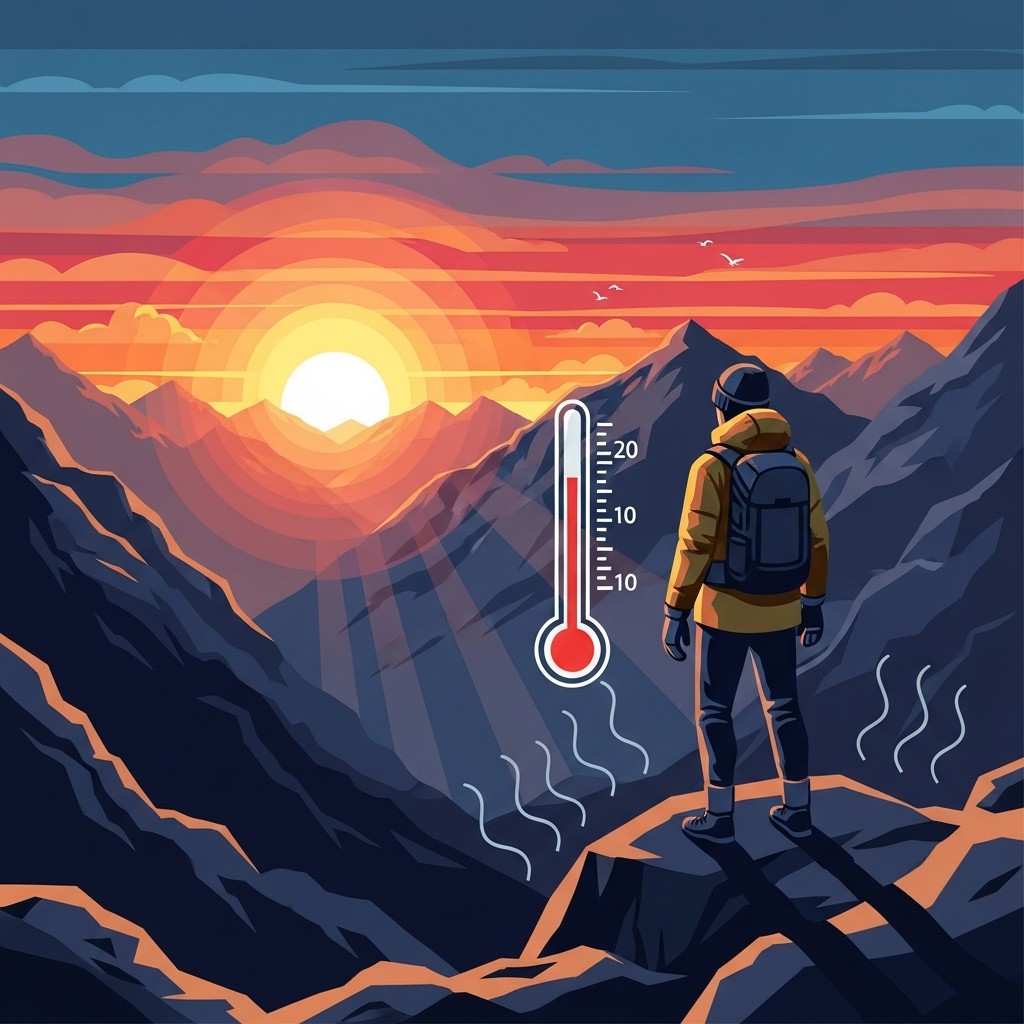 젖은 옷과 땀이 체감 추위를 두 배로 만드는 이유