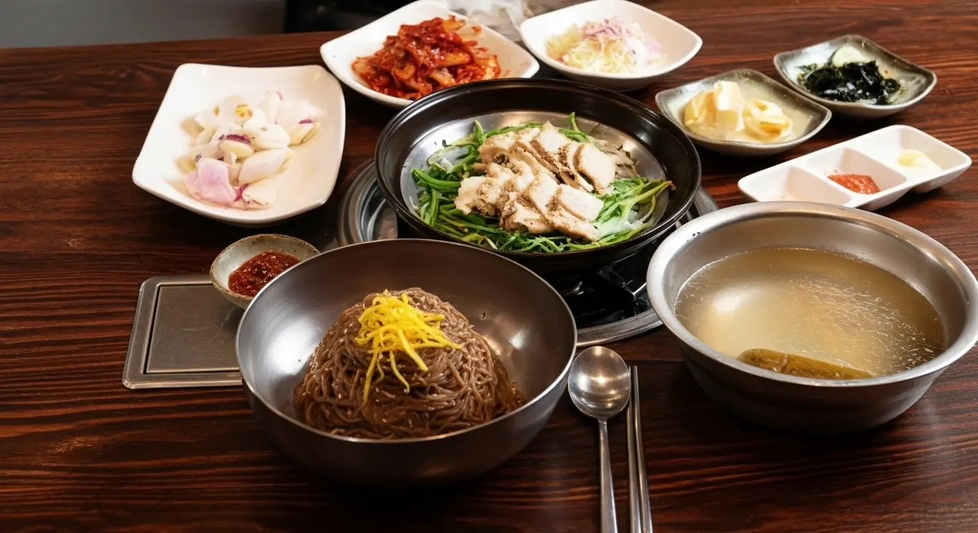 화진포막국수 (명태식해보쌈&amp;동치미막국수)