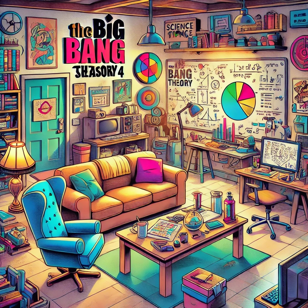 미국 드라마 '빅뱅 이론' 시즌 4 연상시키는 이미지