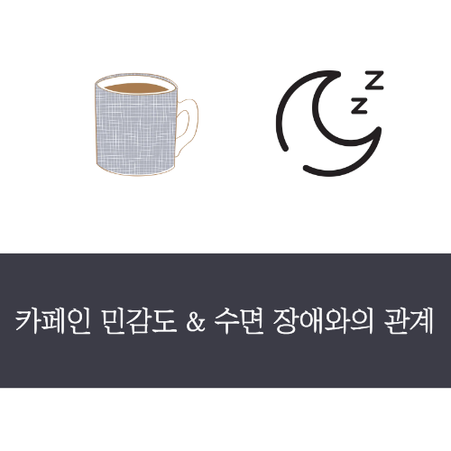 카페인 민감도 수면장애와의 관계