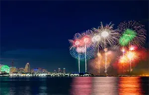 여의도불꽃축제 불꽃 장면 10