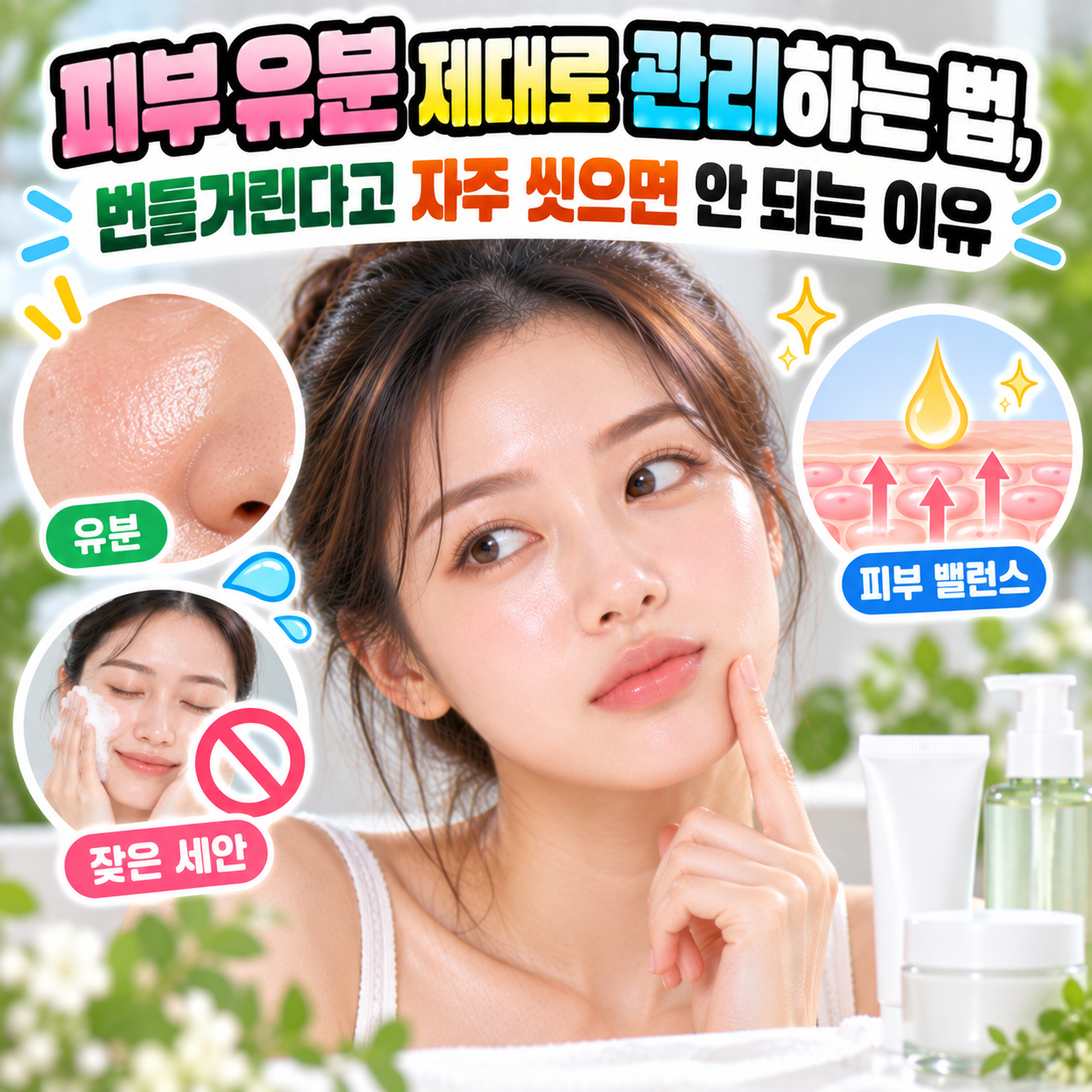 피부 유분 제대로 관리하는 법