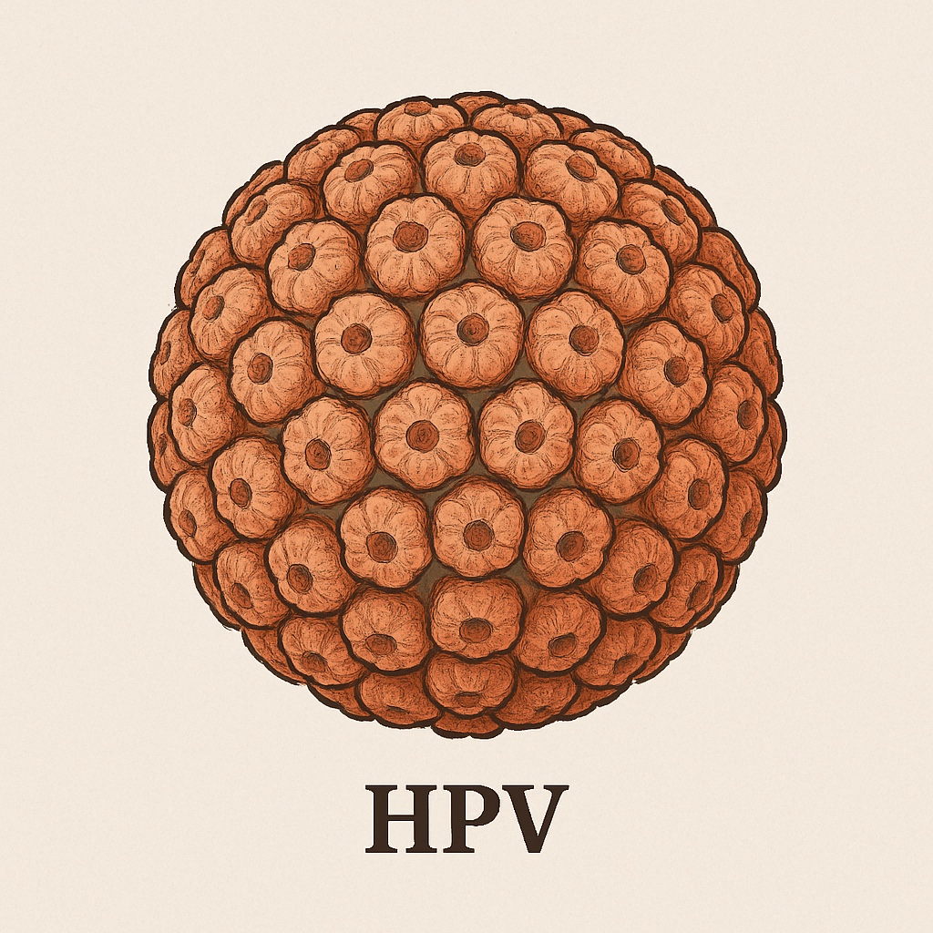 HPV 인유두종바이러스 사진